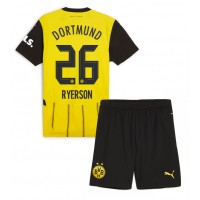 Stroje piłkarskie Borussia Dortmund Julian Ryerson #26 Koszulka Podstawowej dla dzieci 2024-25 Krótki Rękaw (+ szorty)